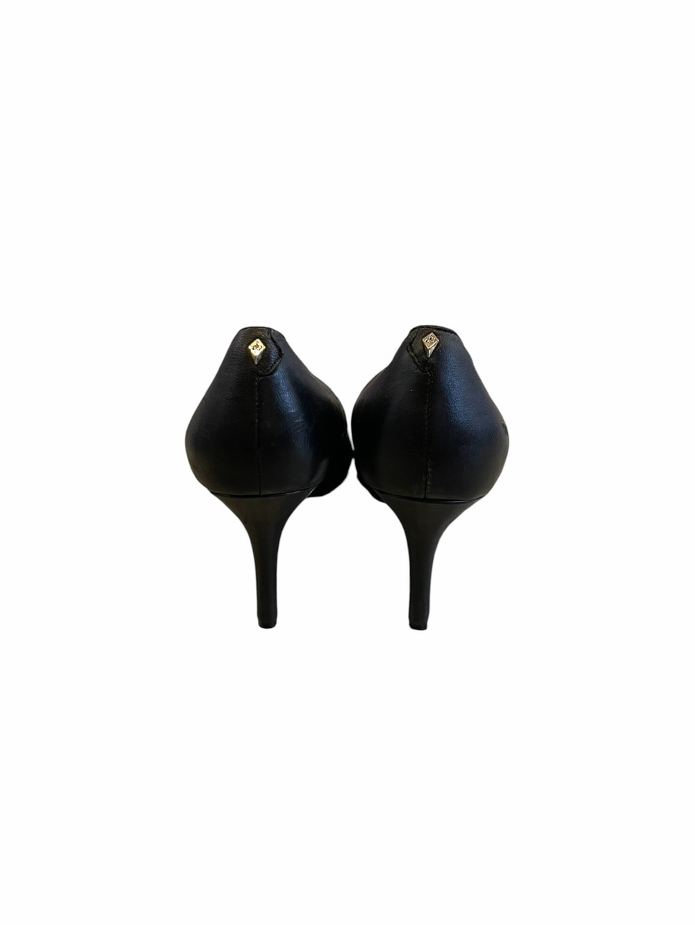 Sam Edelman Black Pointed Toe Leather Pumps - Picture 5 of 6
